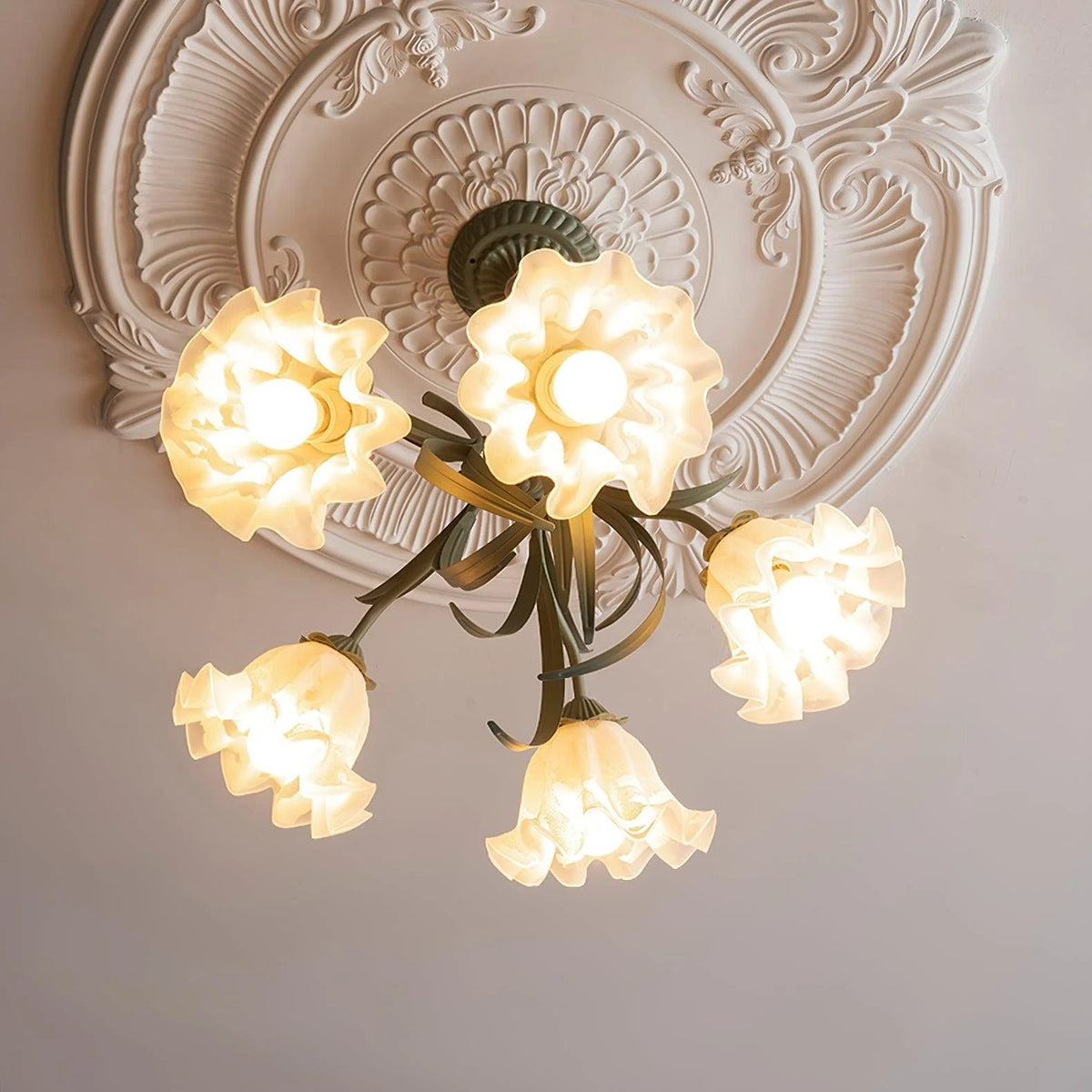 Petal Canopy Chandelier