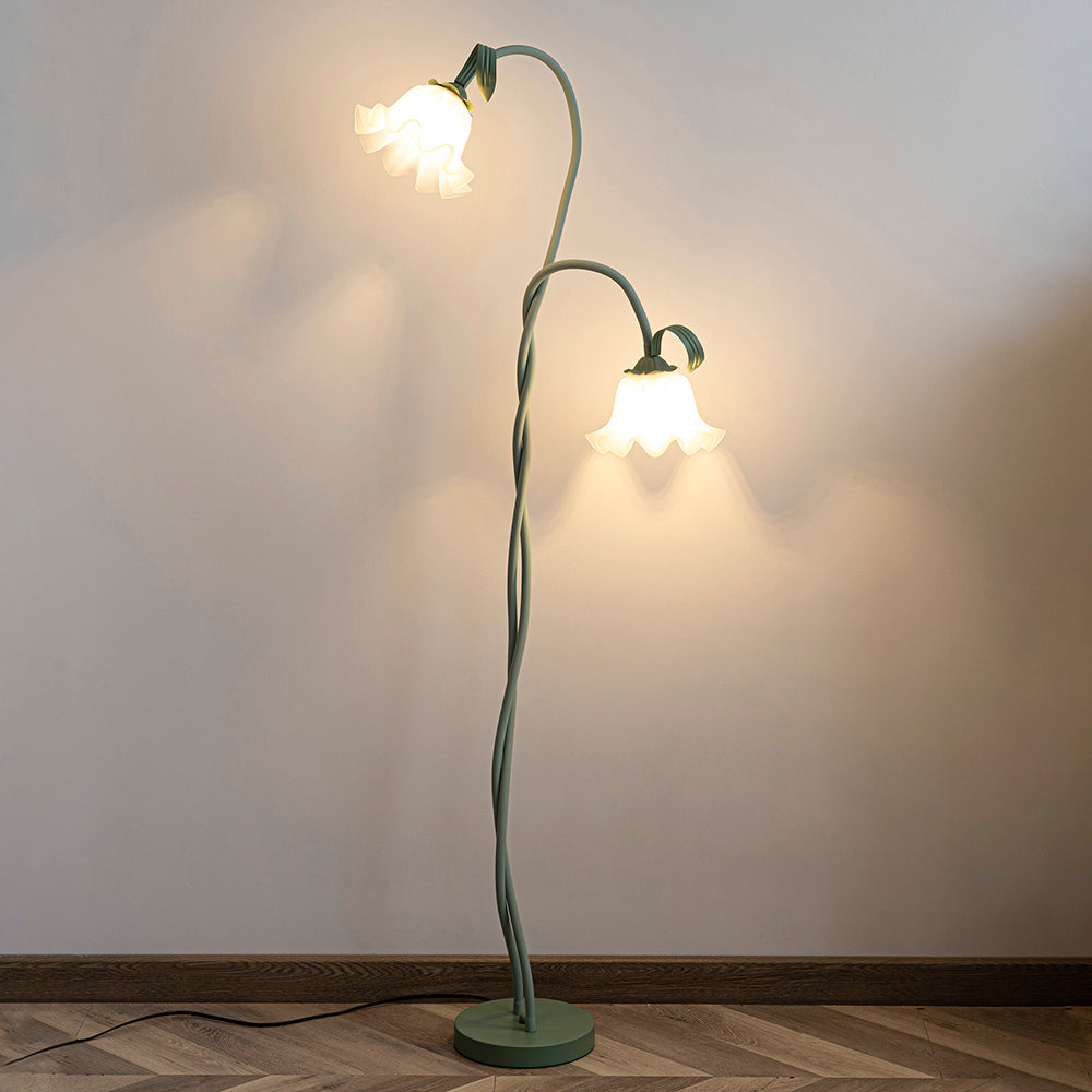 Blossom Grace Floor Lamp | Elegant Floral Design, Warm Ambient Light for Living Room
