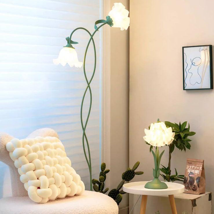 Blossom Grace Floor Lamp | Elegant Floral Design, Warm Ambient Light for Living Room