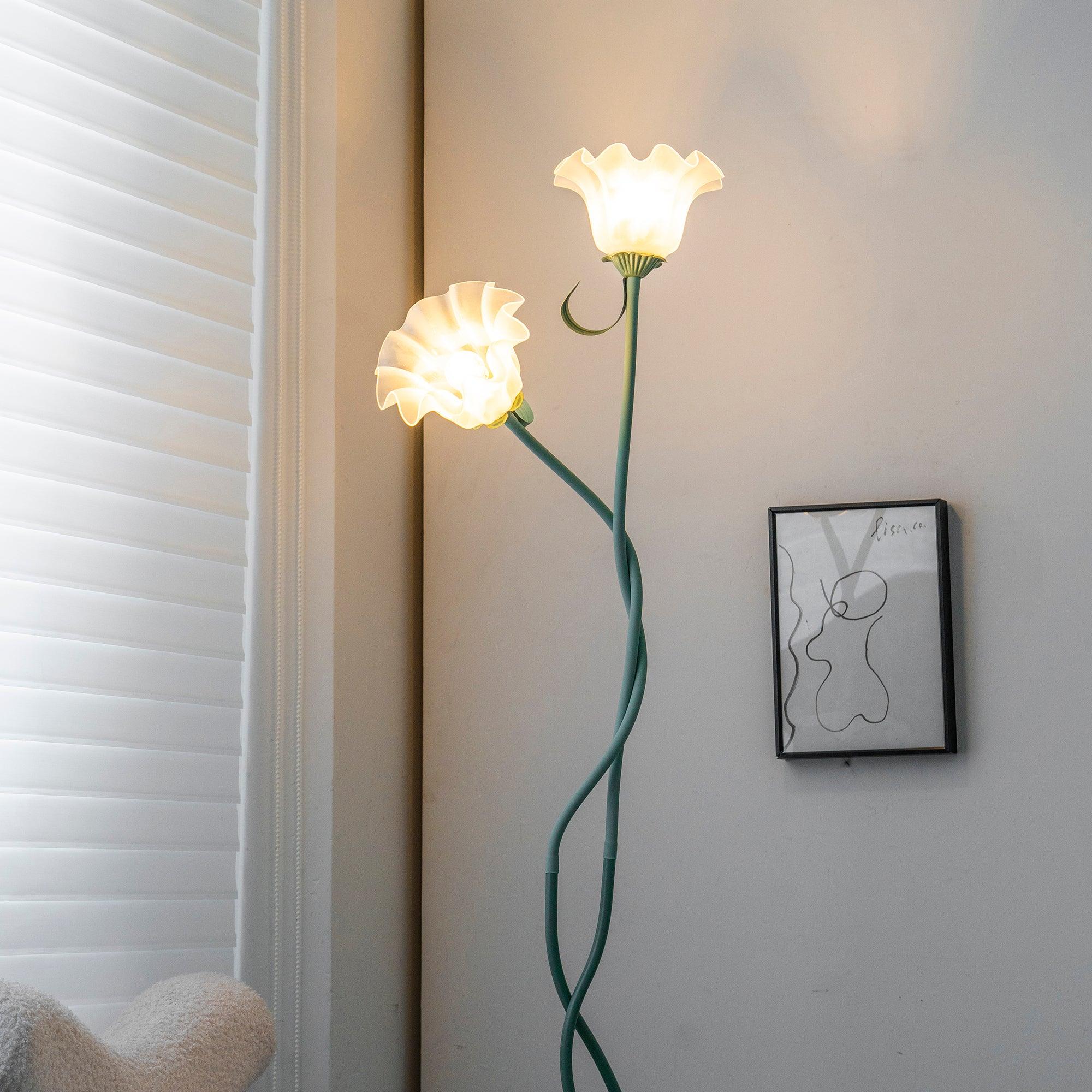 Blossom Grace Floor Lamp | Elegant Floral Design, Warm Ambient Light for Living Room