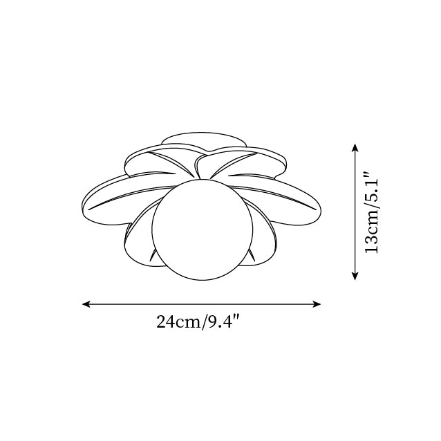 Bloom Flush Mount Ceiling Lamp