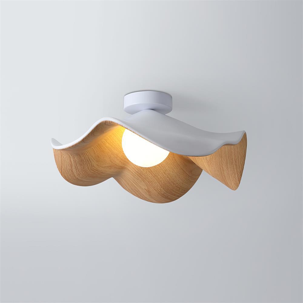 Luma Textured Globe Ceiling Lamp