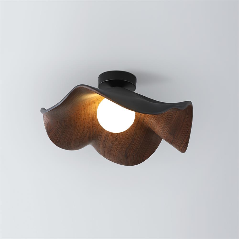 Luma Textured Globe Ceiling Lamp