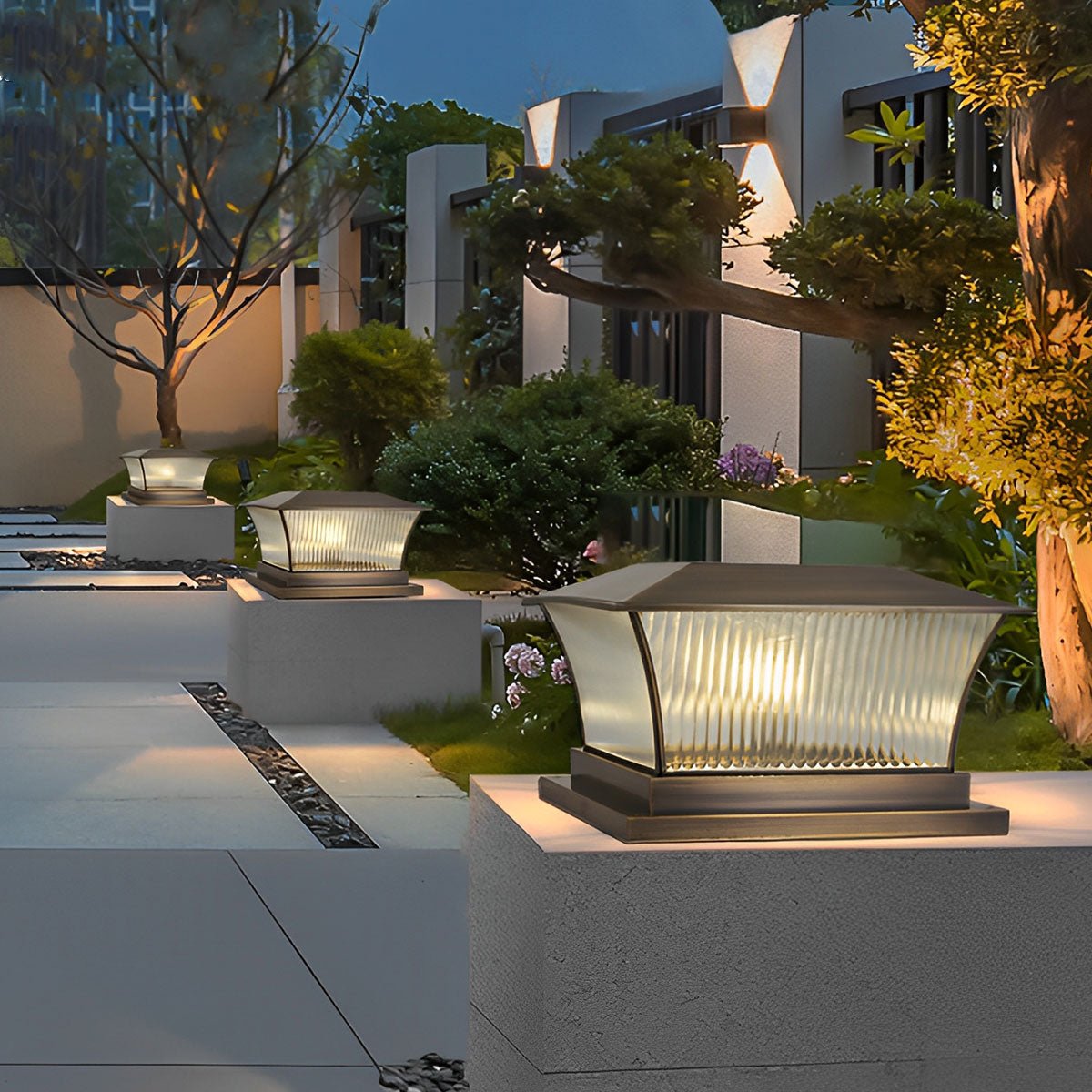 Classic Copper Garden Outdoor Light