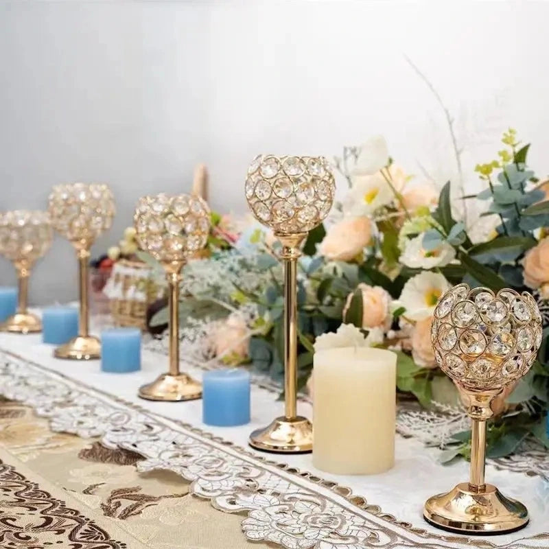 Jewel Light Candle Holder Set