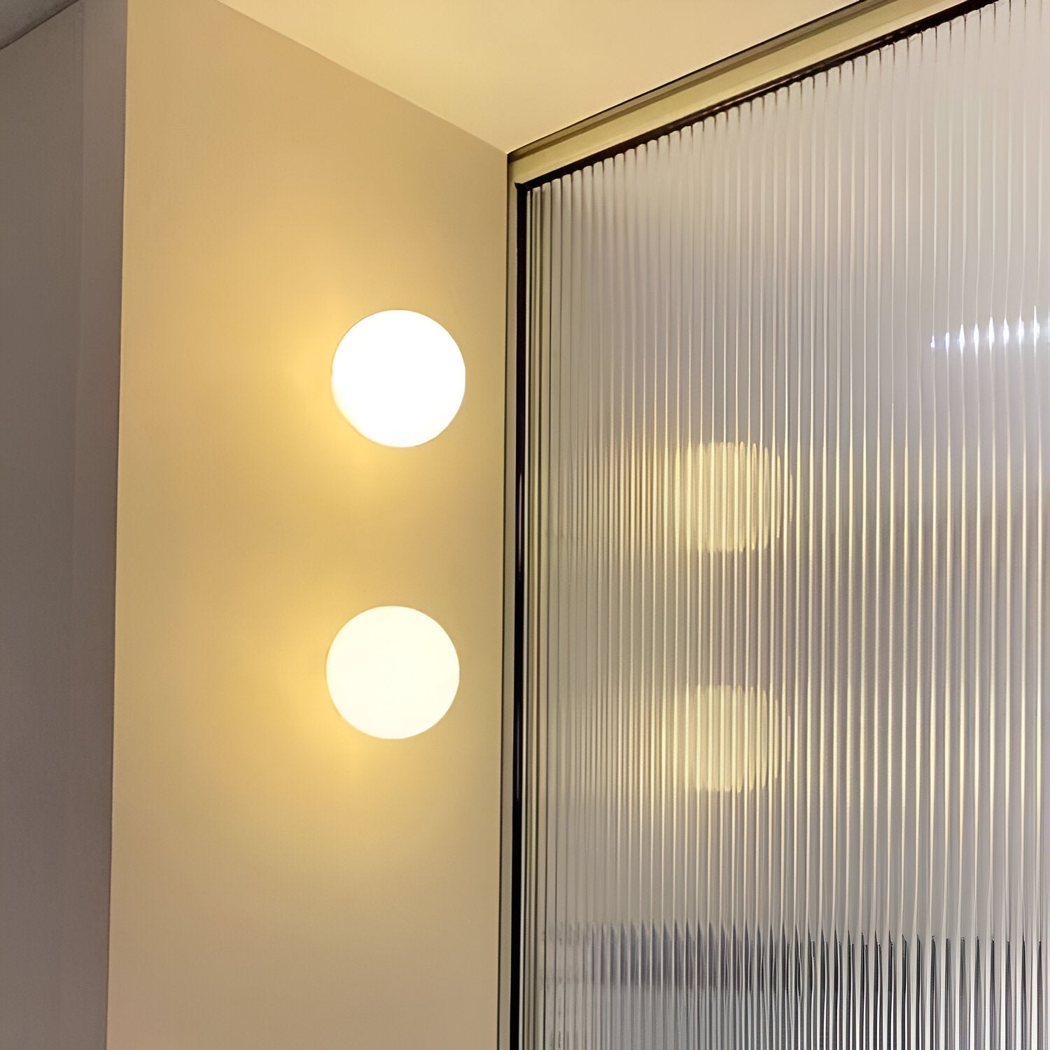 Noa Frosted Glass Wall Lamp