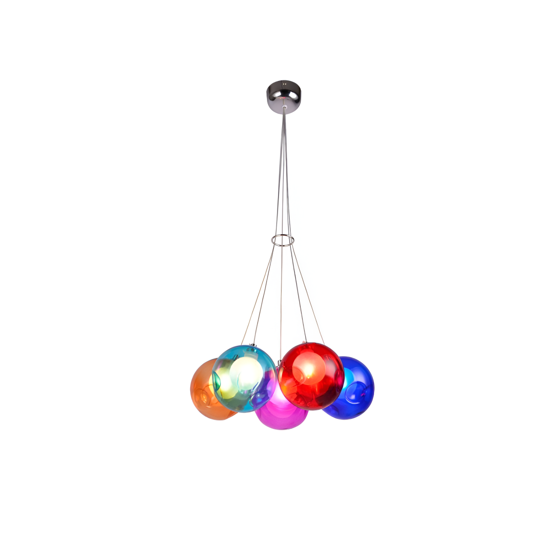Nordic Bubble Glass LED Chandelier