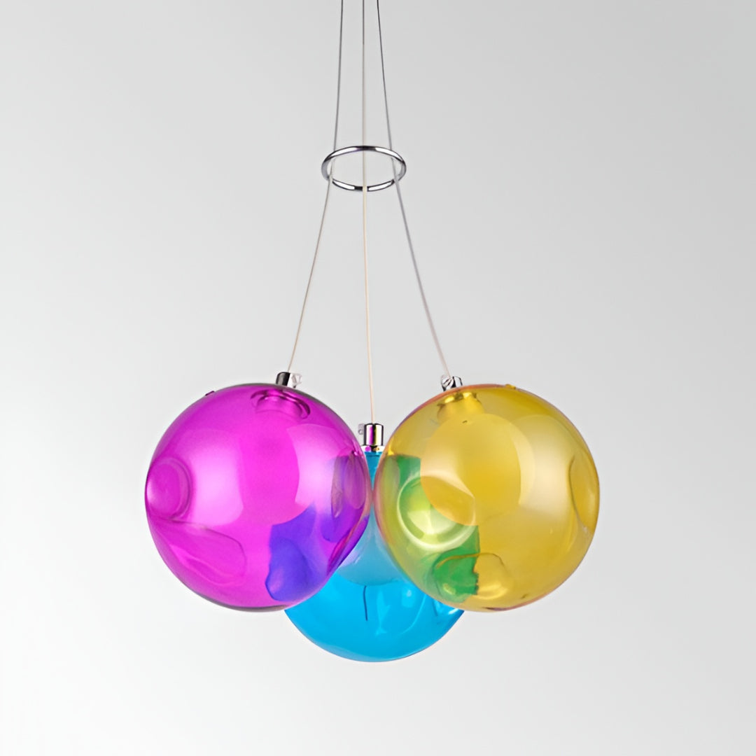 Nordic Bubble Glass LED Chandelier