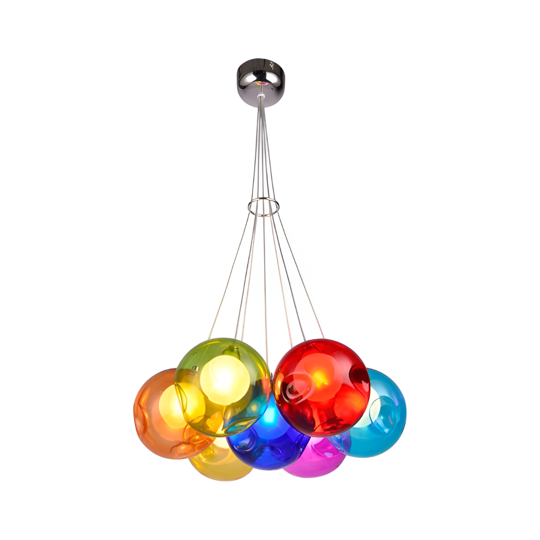 Nordic Bubble Glass LED Chandelier