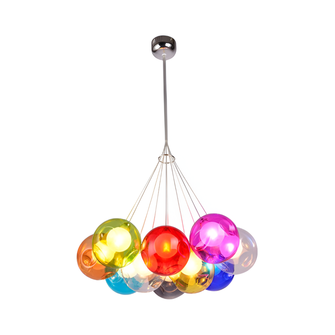 Nordic Bubble Glass LED Chandelier