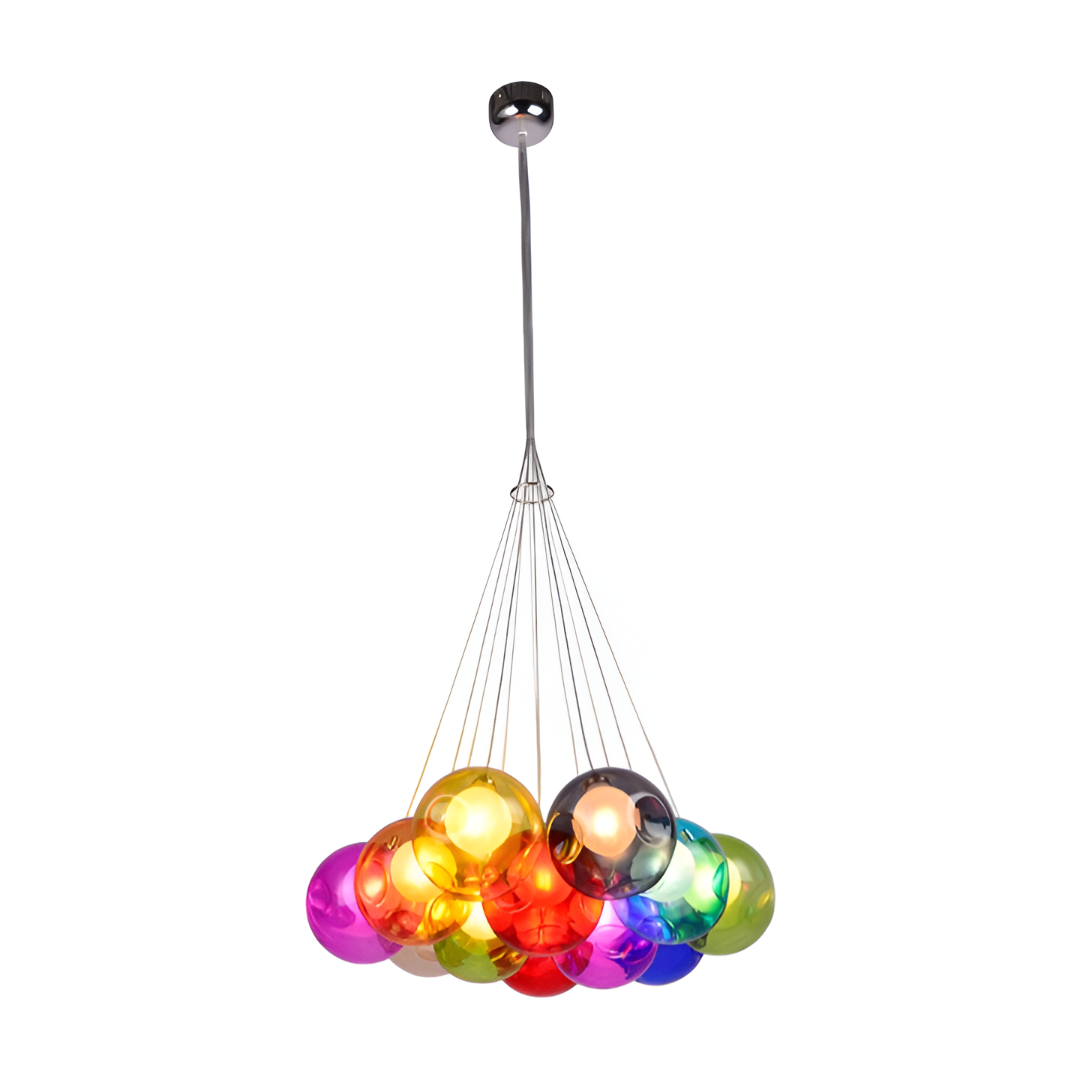Nordic Bubble Glass LED Chandelier