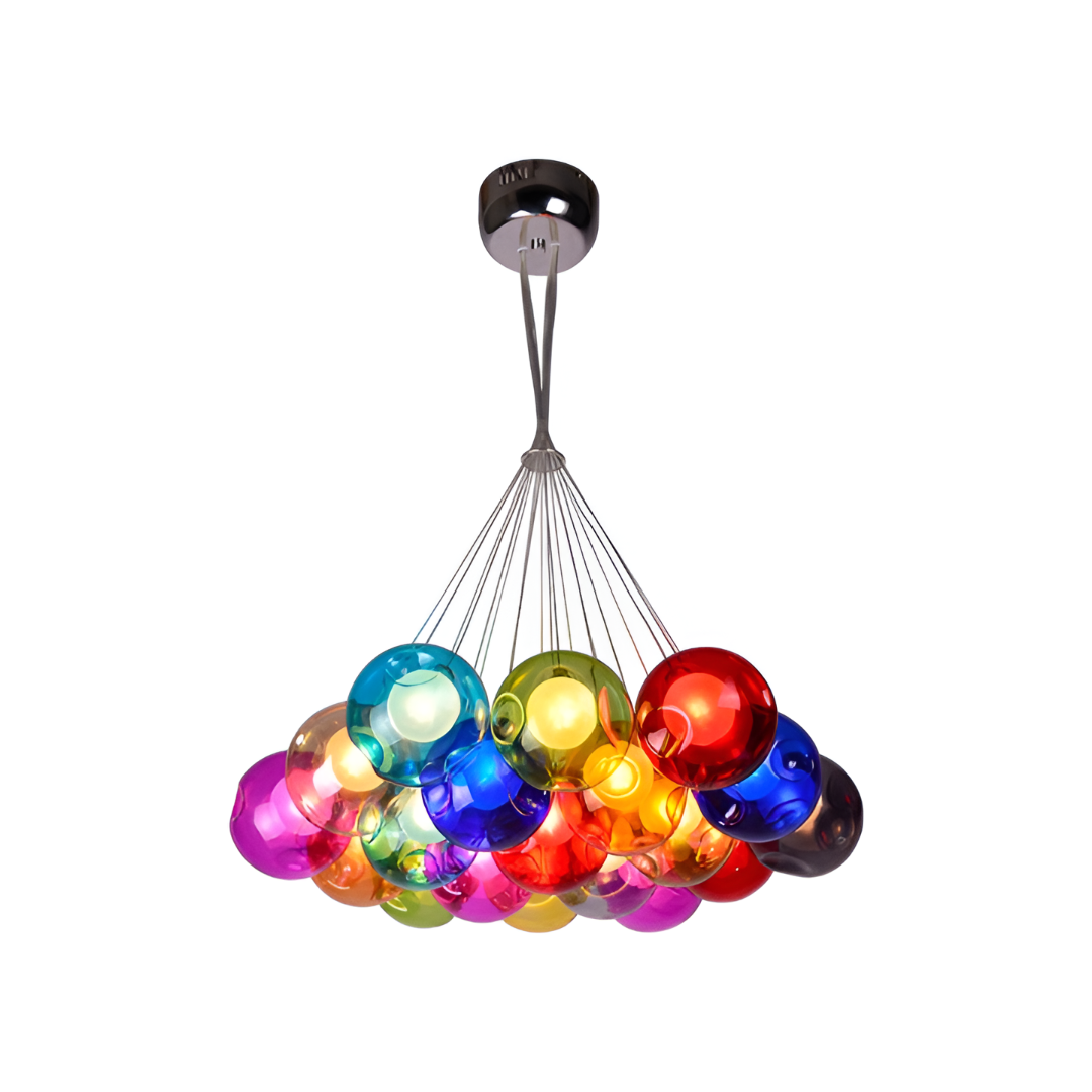 Nordic Bubble Glass LED Chandelier