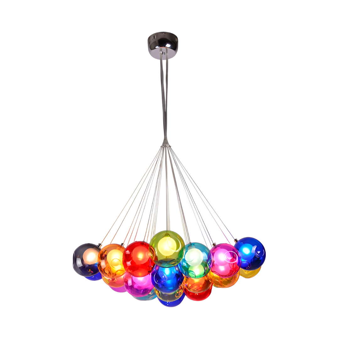 Nordic Bubble Glass LED Chandelier