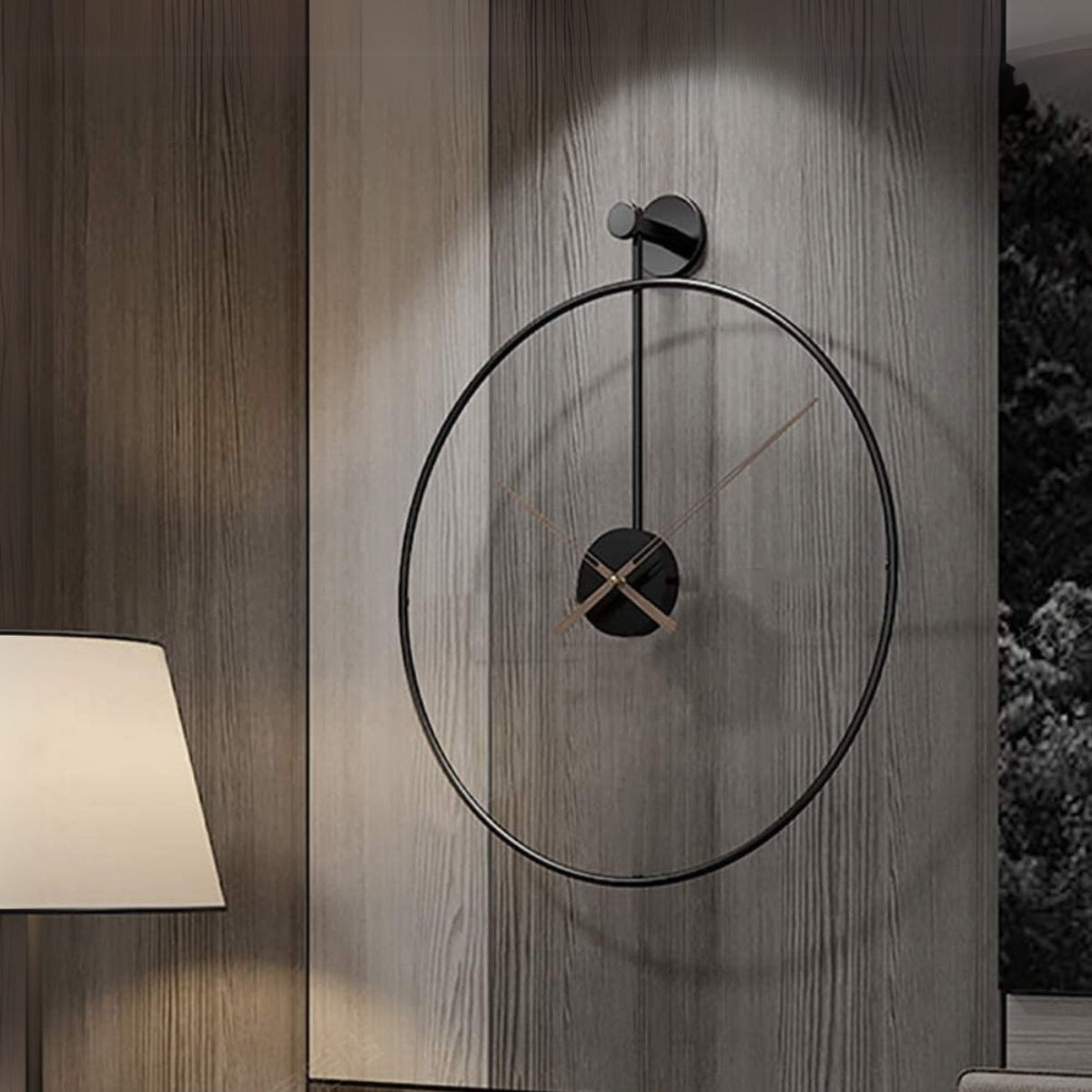 Elara Modern Wall Clock | 16-Inch Minimalist Design, Elegant Home Decor