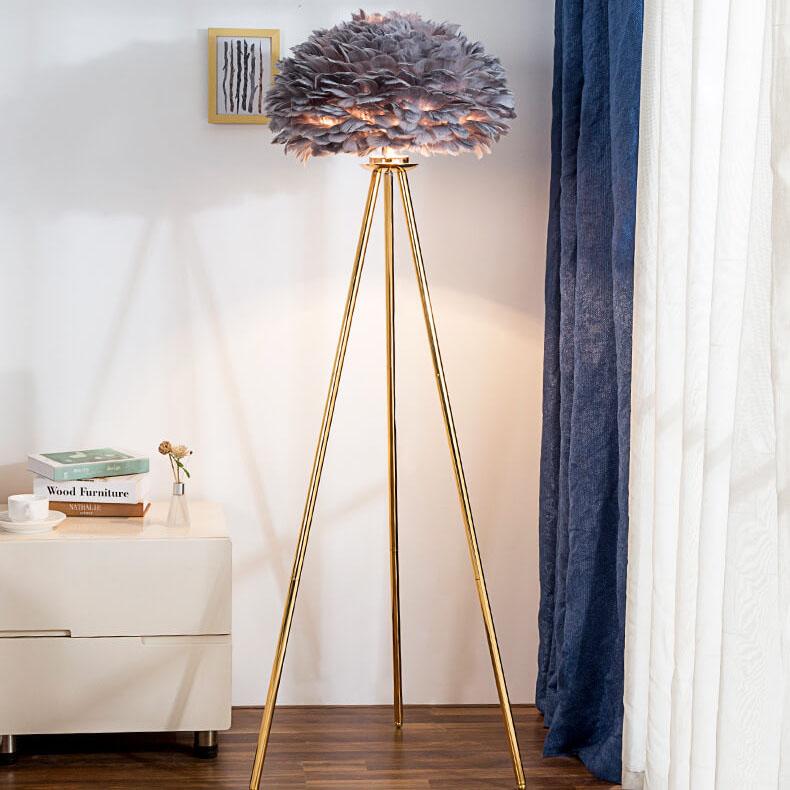 Orlena Feather Floor Lamp