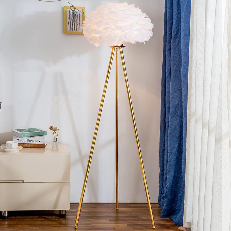 Orlena Feather Floor Lamp