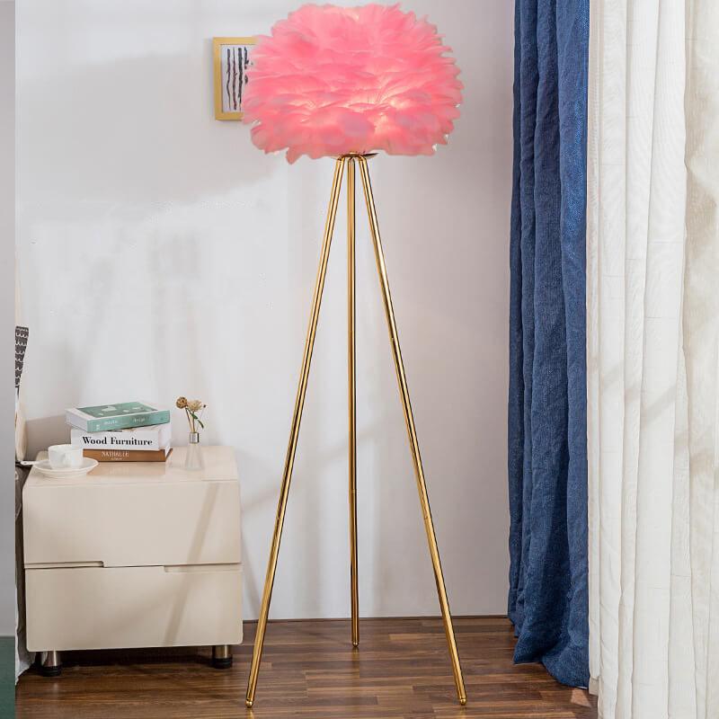 Orlena Feather Floor Lamp