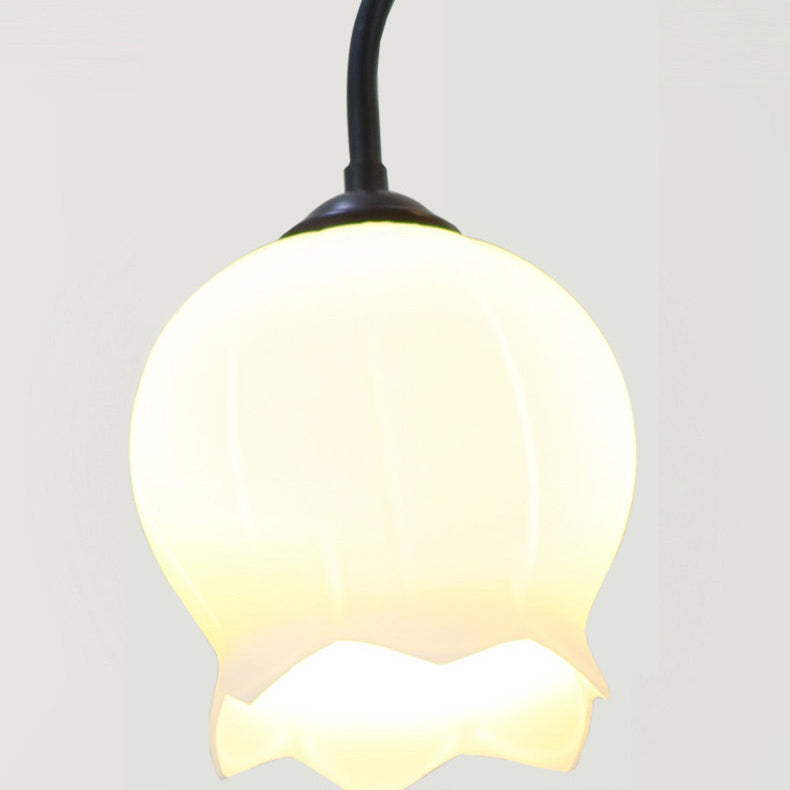 Calista Black Frame Floor Lamp
