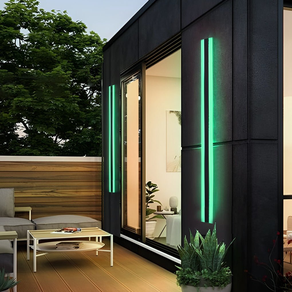 Gatliny Wall Sconce | Waterproof LED, Multiple Lighting Modes