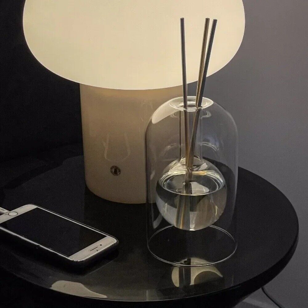Rowena Reed Diffuser | Decorative Glass & Wood Fragrance Holder