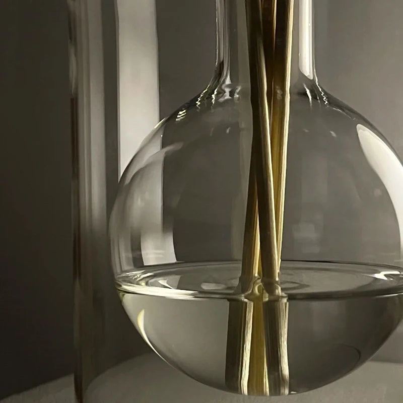 Rowena Reed Diffuser | Decorative Glass & Wood Fragrance Holder