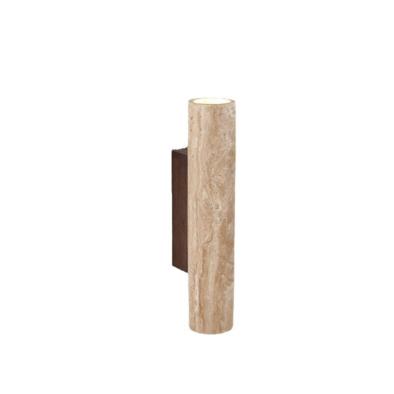 Aster Travertine Wall Lamp