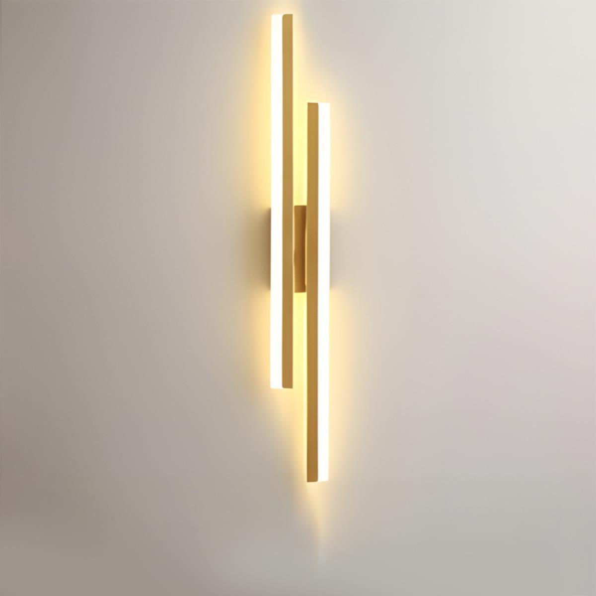 LumaLine LED Wall Lamp | Modern H-Frame Accent Sconce