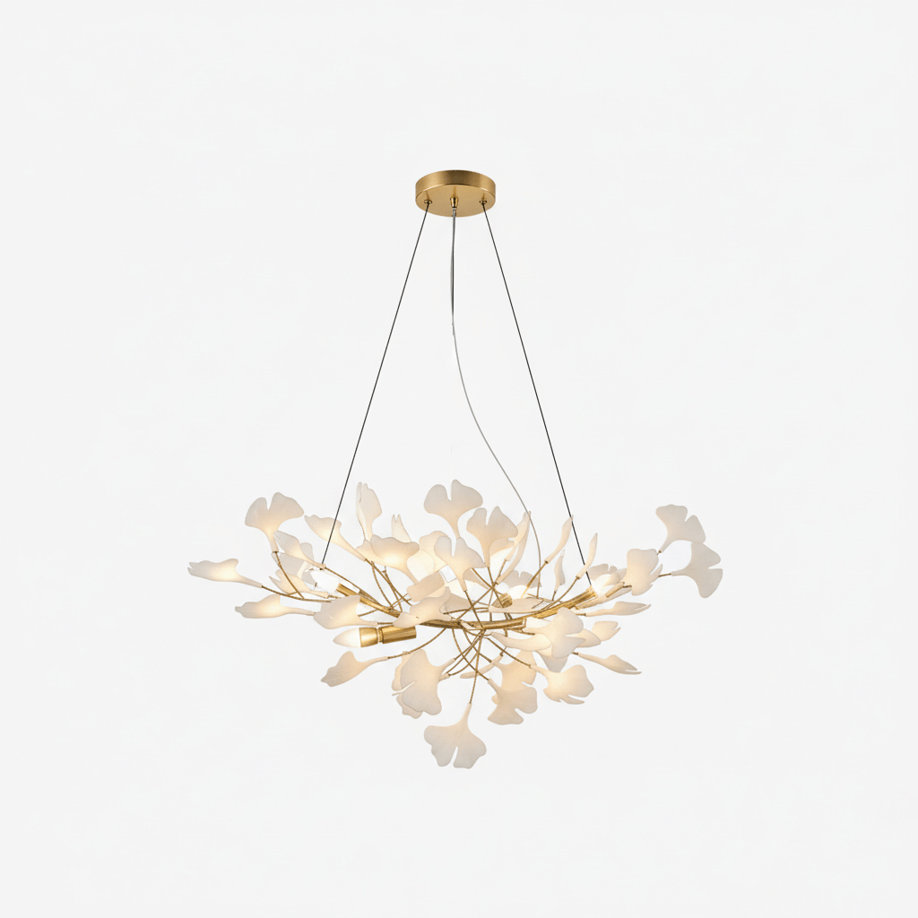 Floraison Gold Chandelier