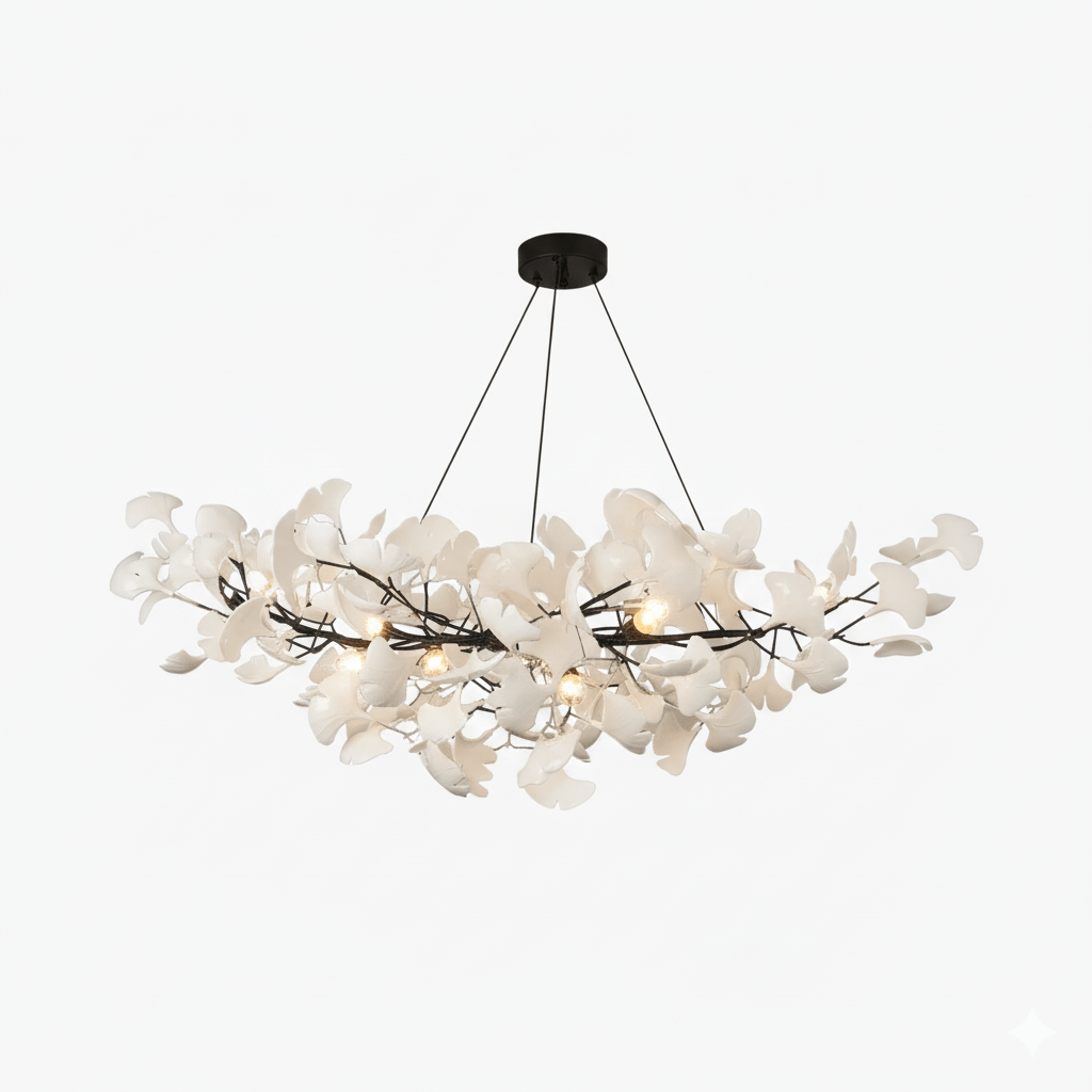 Floraison Gold Chandelier
