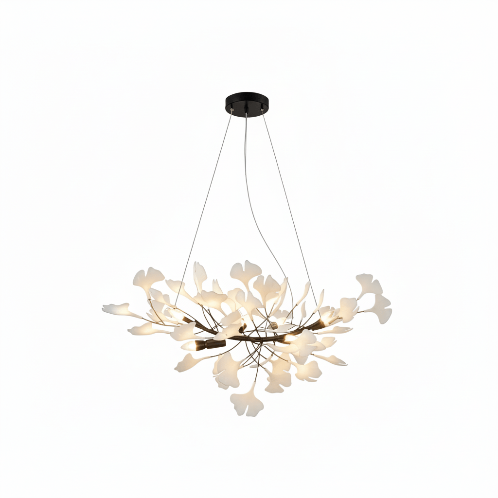 Floraison Gold Chandelier