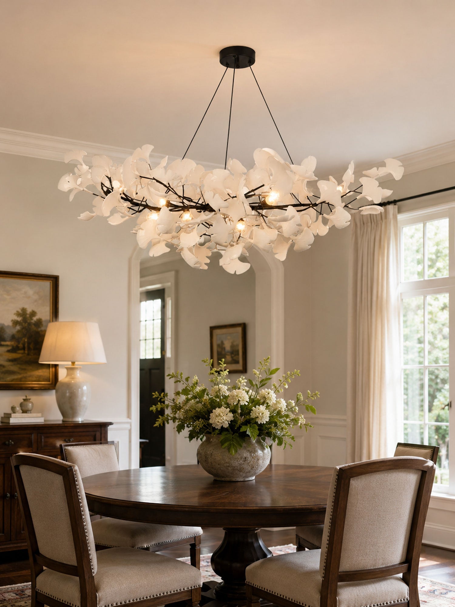 Floraison Gold Chandelier