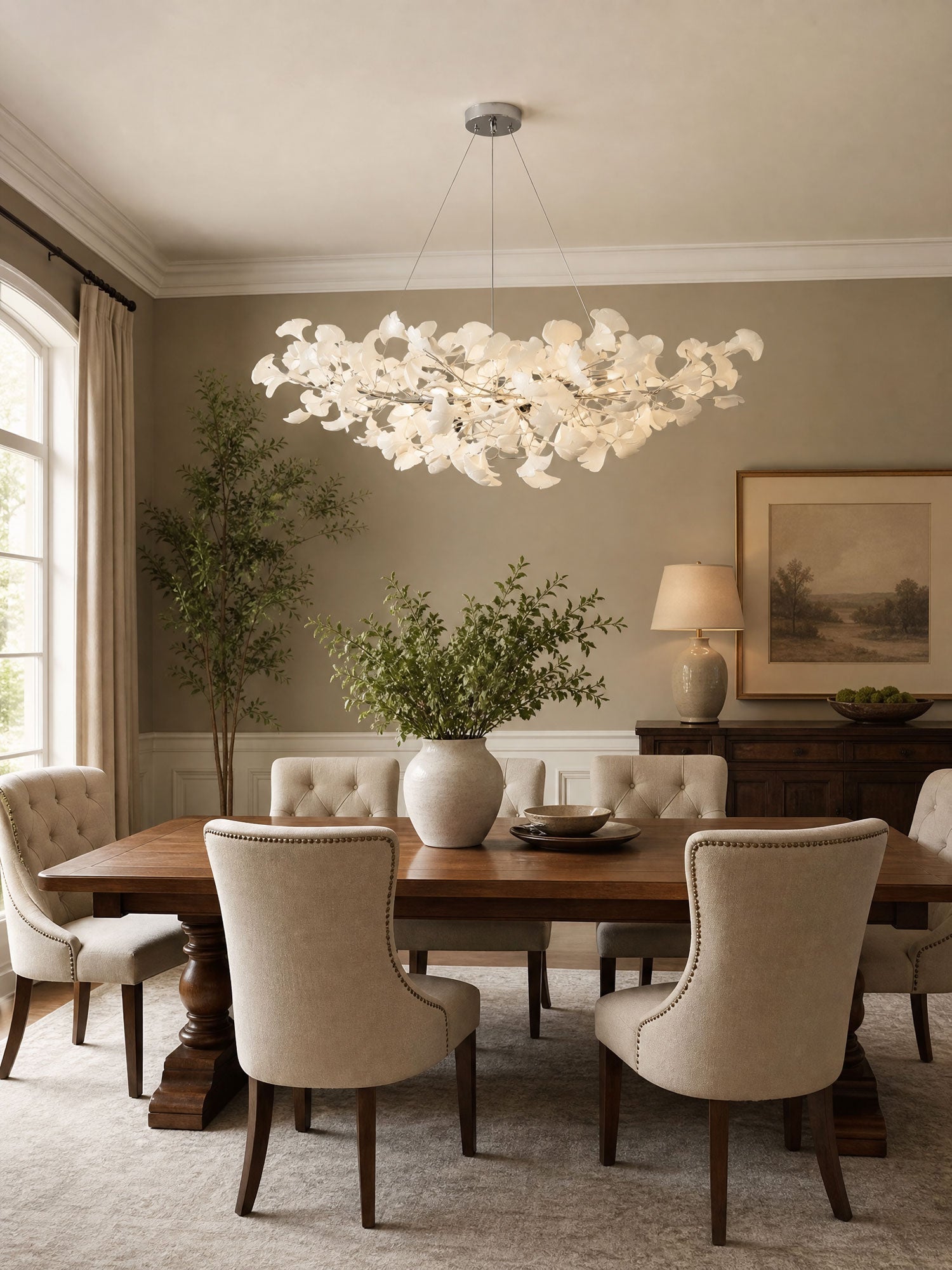 Floraison Gold Chandelier