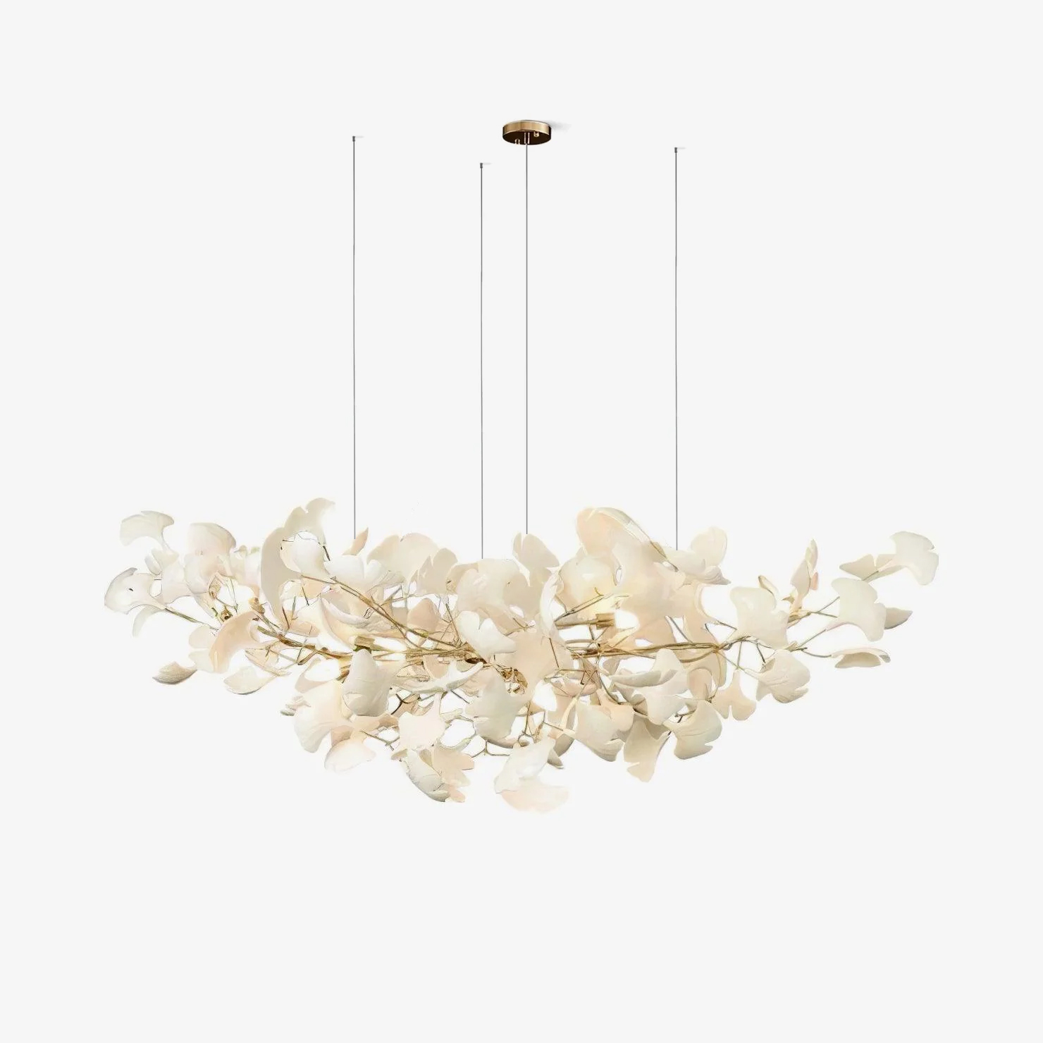 Floraison Gold Chandelier