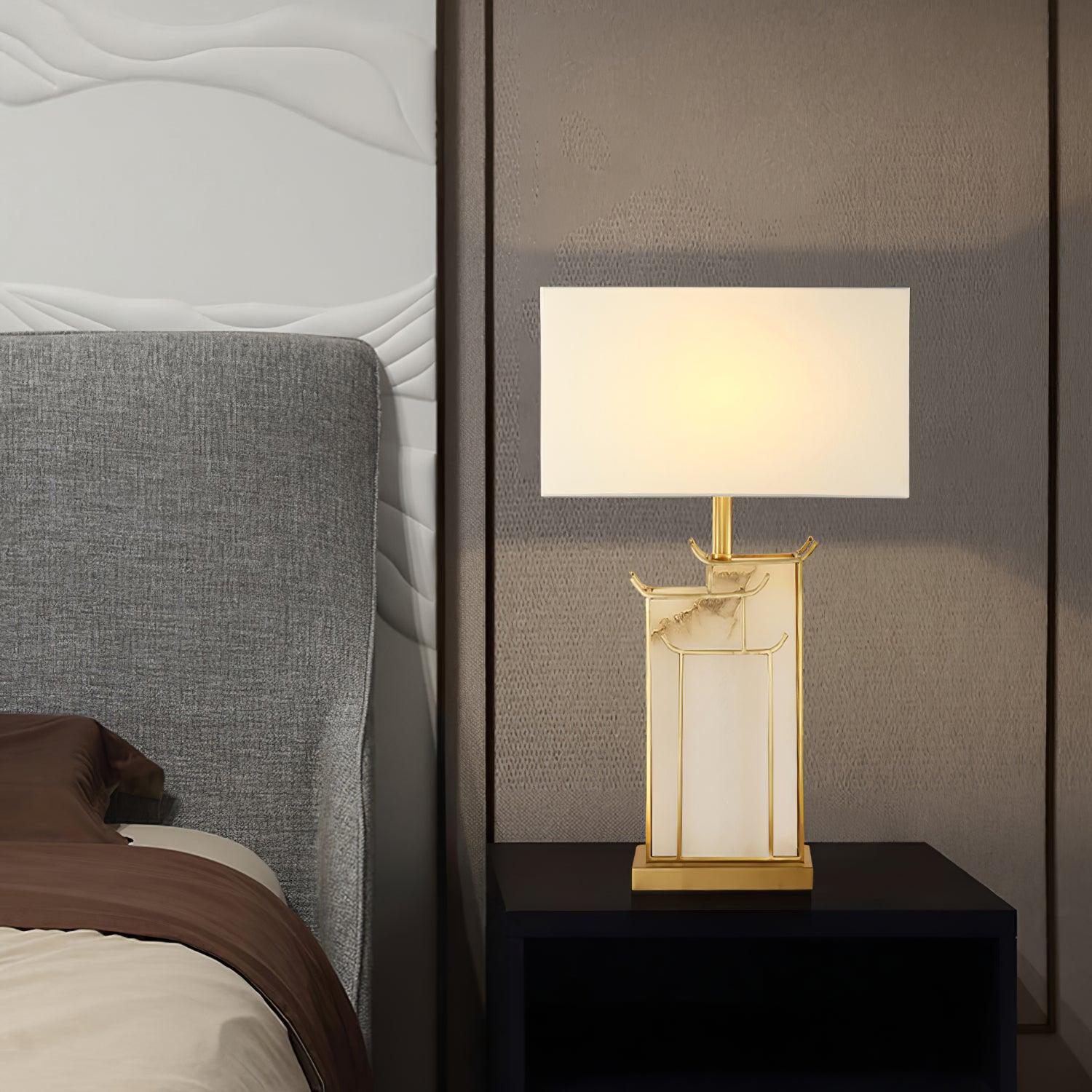 Auric Alabaster Table Lamp