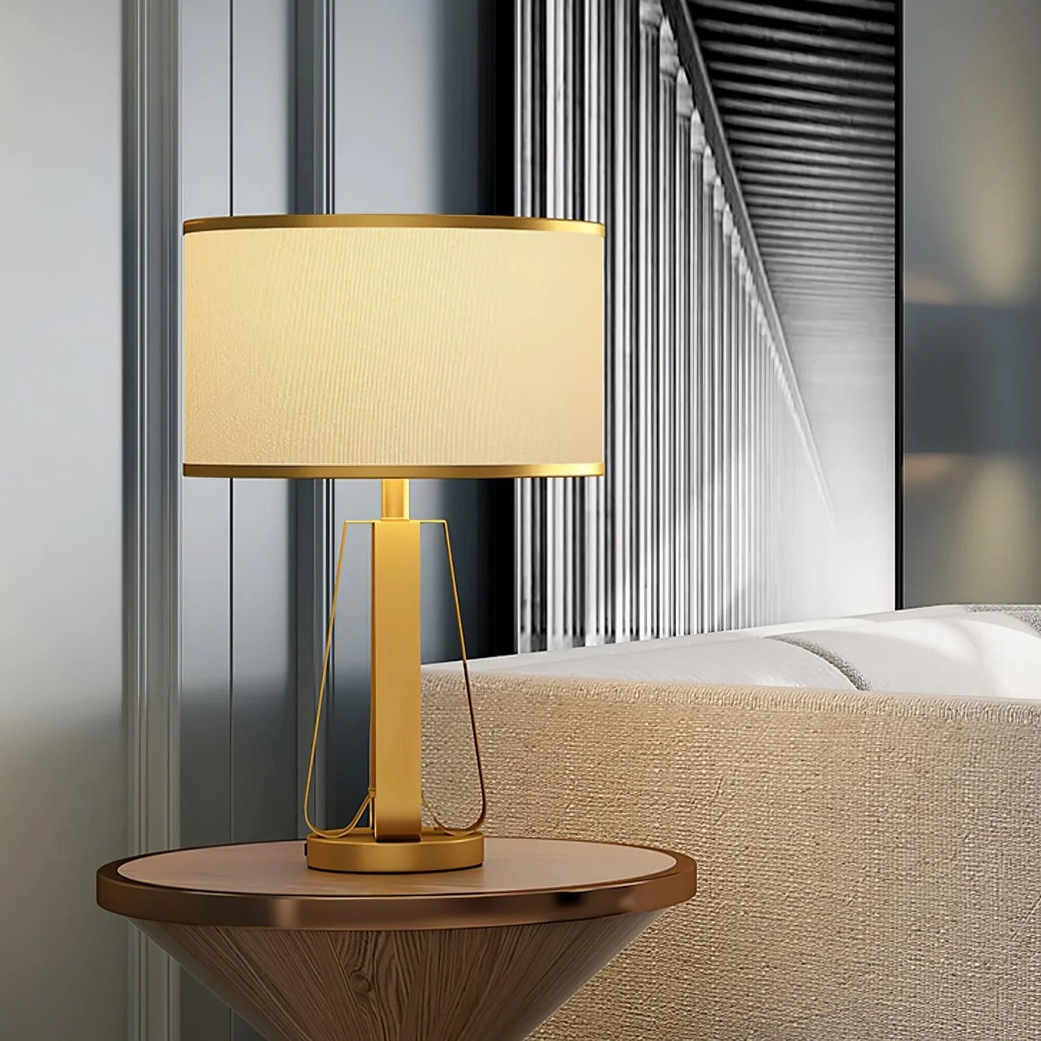 Solea Gold Table Lamp