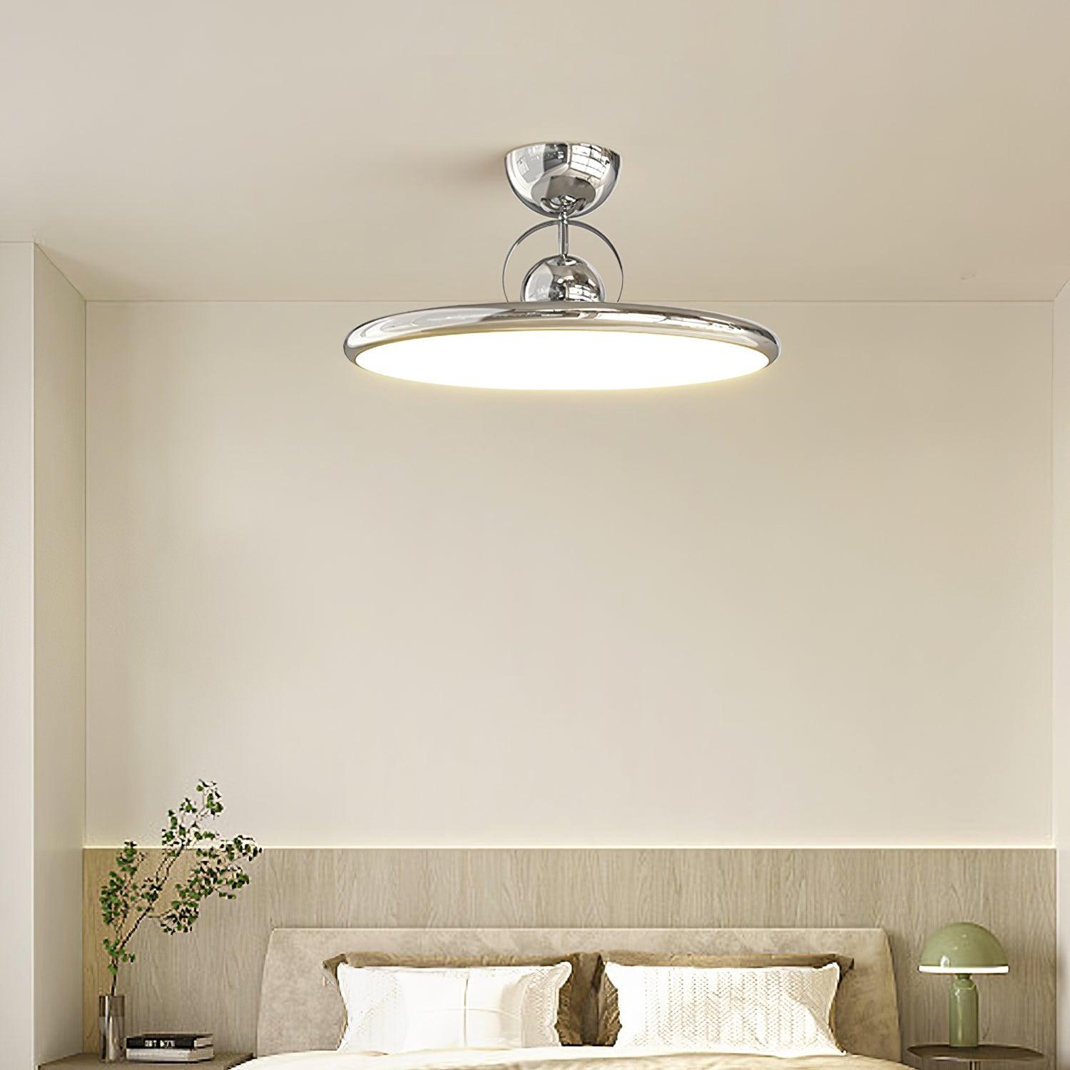 Curved Modern LED Ceiling Lamp