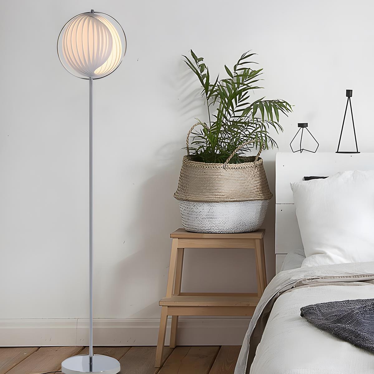 Orbella Floor Lamp | Modern Globe LED Accent Light