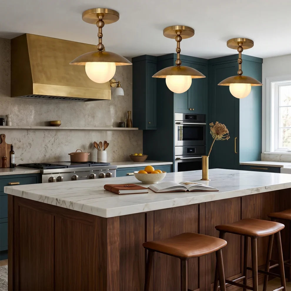 Brass Surface Ceiling Lamp