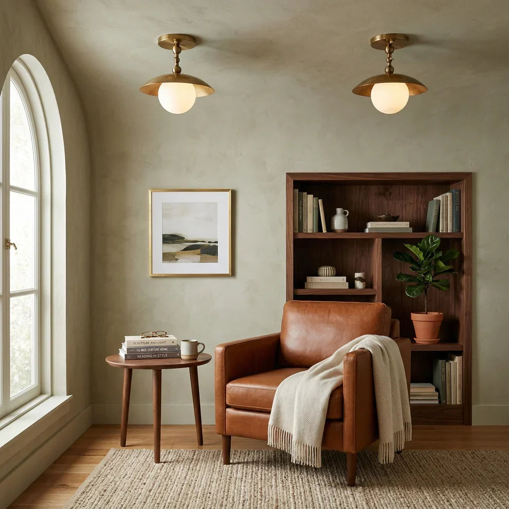 Brass Surface Ceiling Lamp