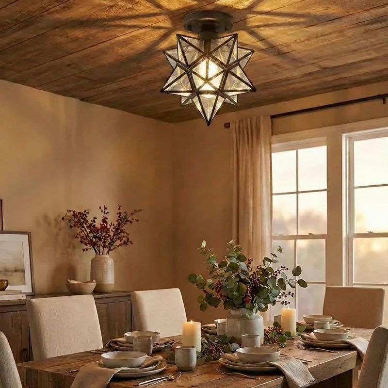 Auric Star Glow Ceiling Lamp