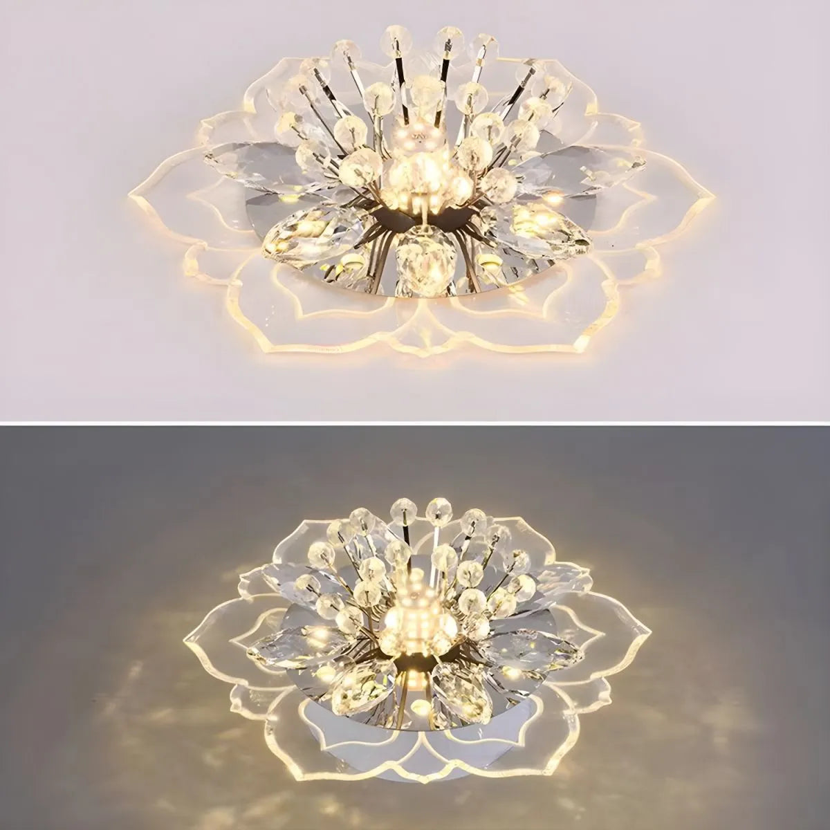 Crystal Bloom Chandelier