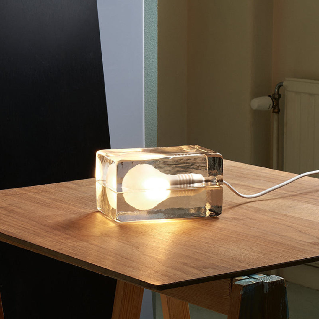 Glass Table Lamp