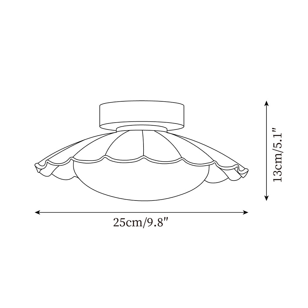 Minimalist Flush Mount Ceiling Lamp