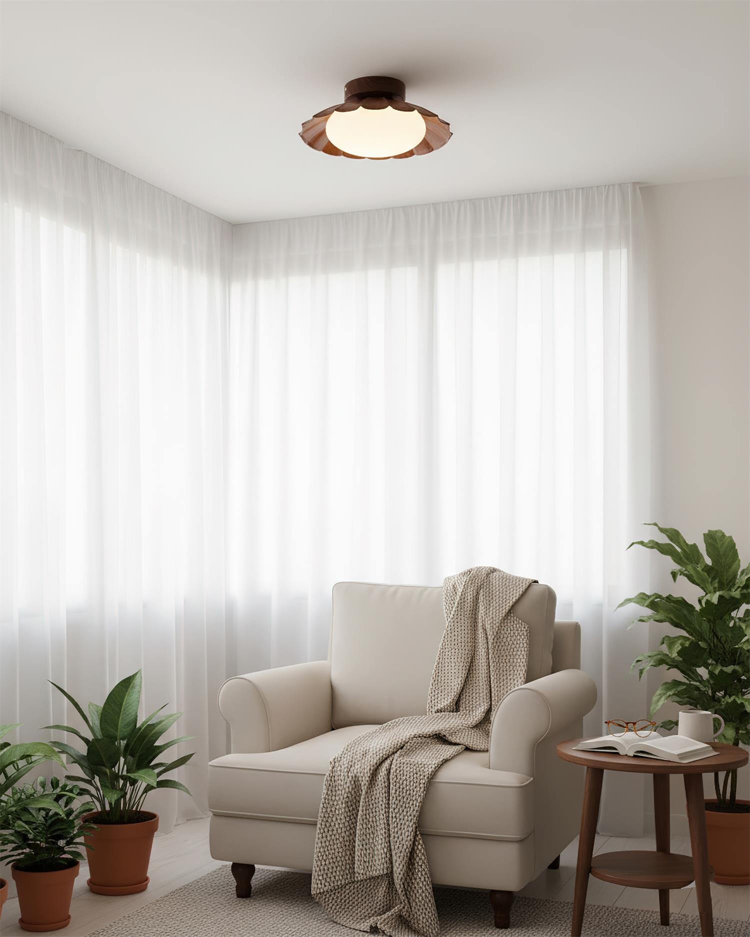 Minimalist Flush Mount Ceiling Lamp