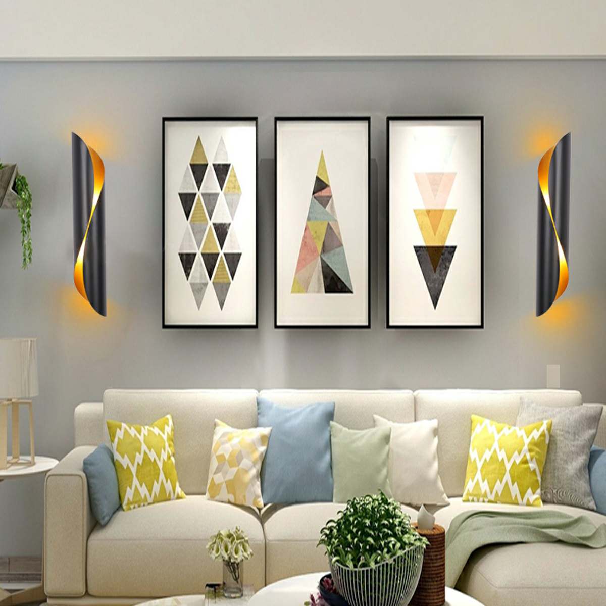 Brisa Iron Wall Lamp | Dual Beam Decorative Light