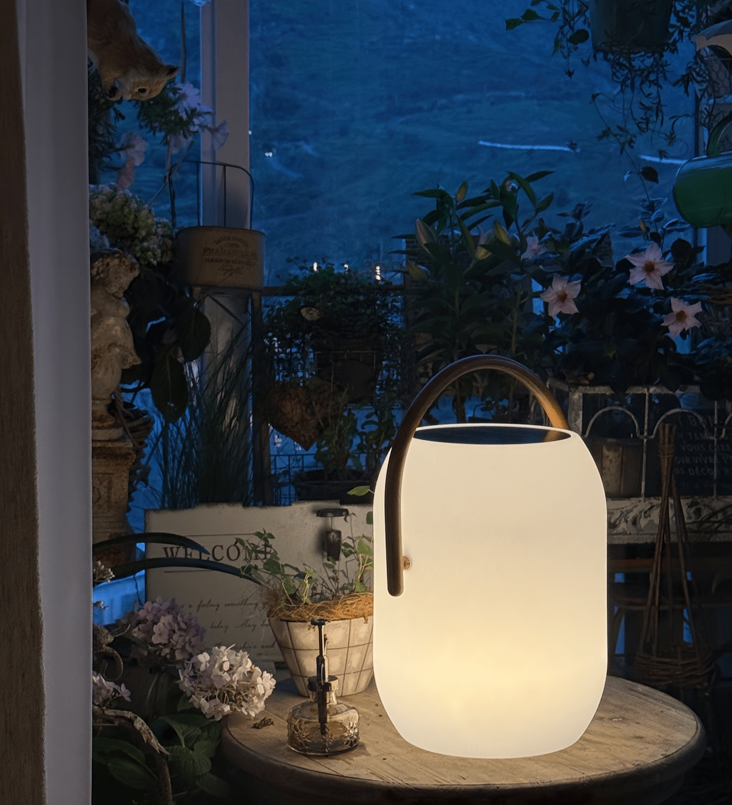 Solar Glow Outdoor Light