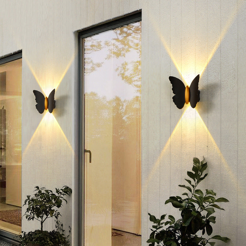 Mari Outdoor Wall Light Aluminium E27 3000K