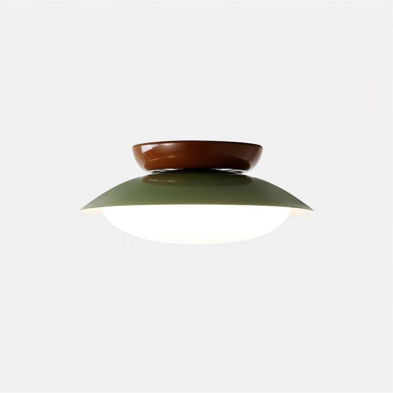 Hollis Flush Ceiling Lamp | Modern Dome LED Fixture