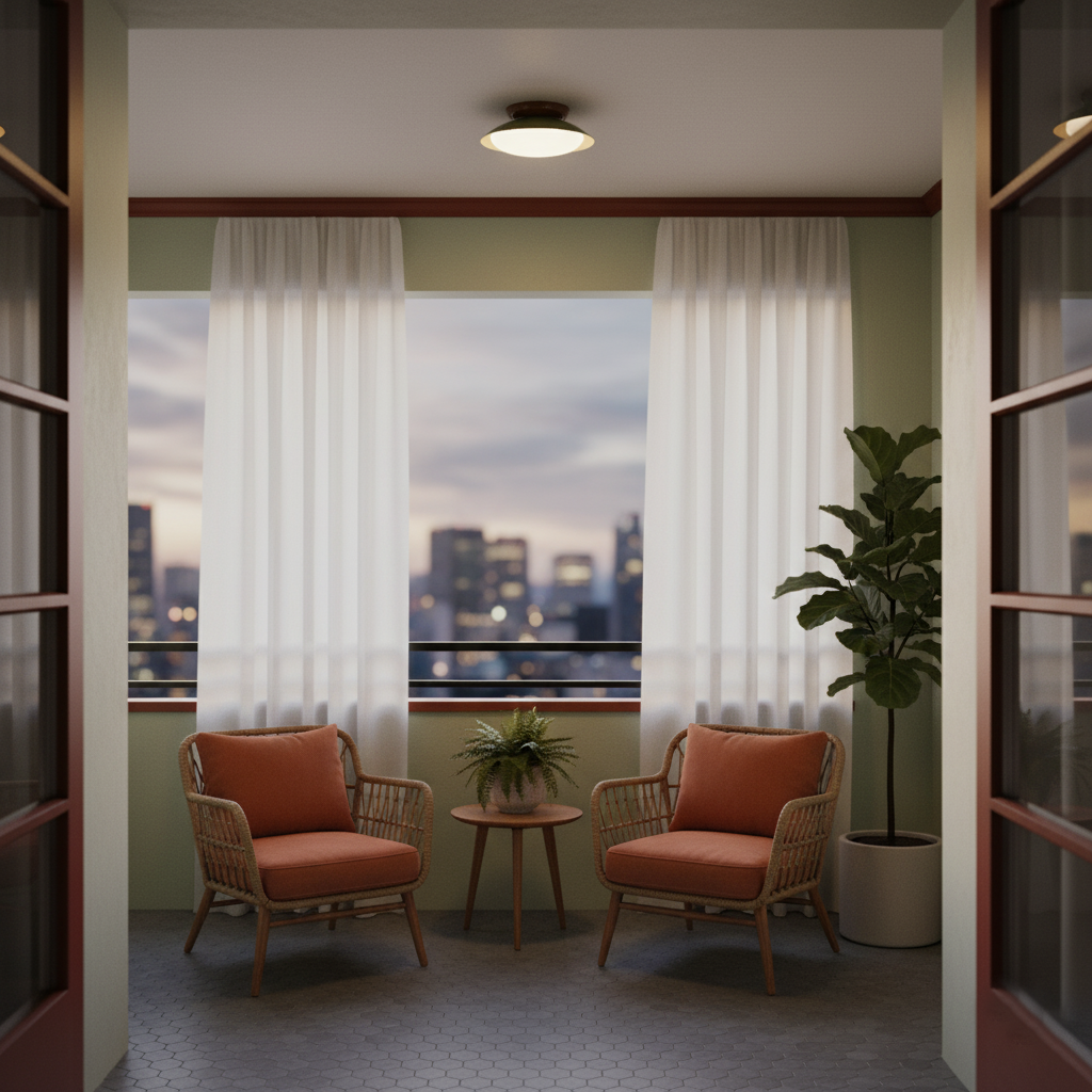 Hollis Flush Ceiling Lamp | Modern Dome LED Fixture