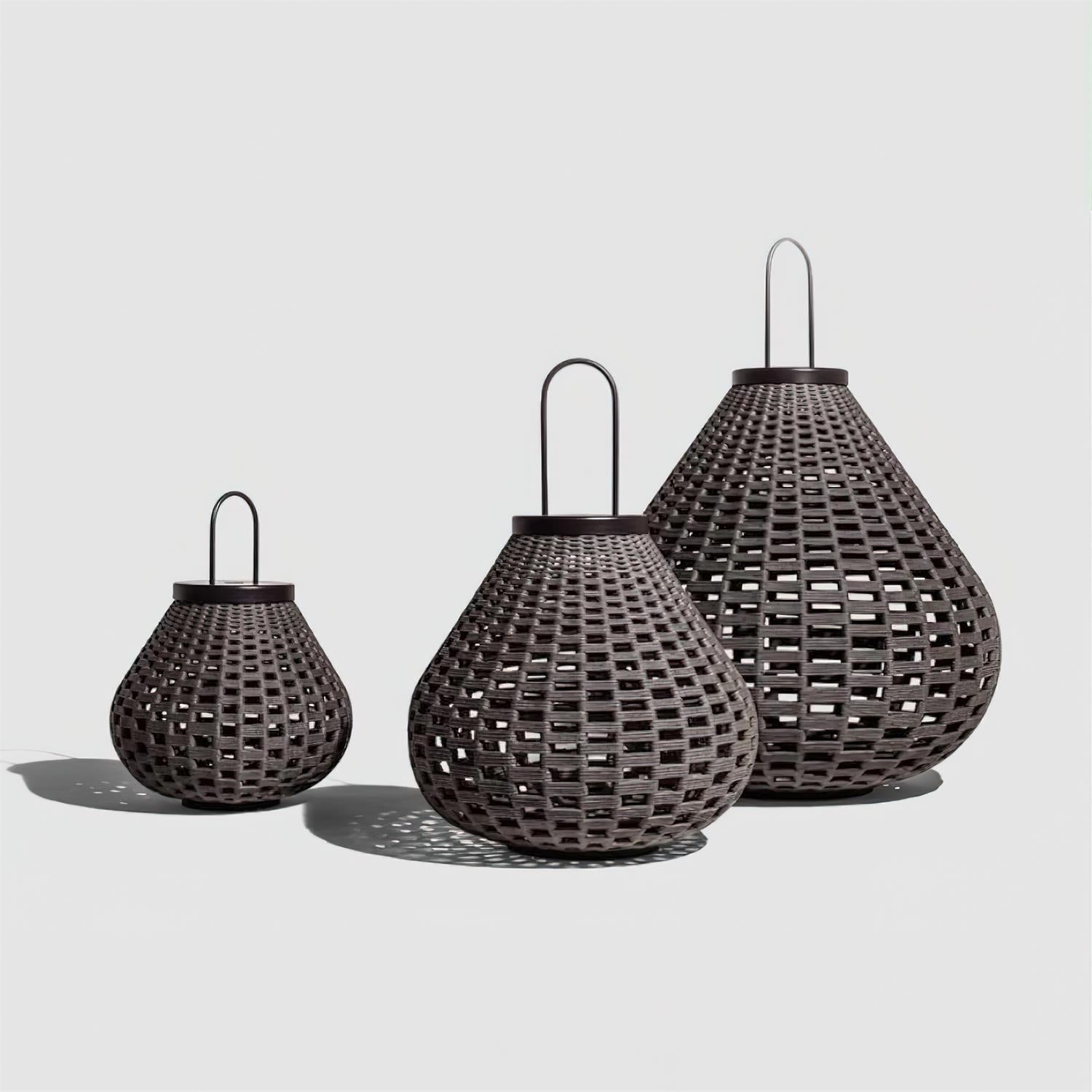 Ravello Woven Outdoor Lights LED Lantern